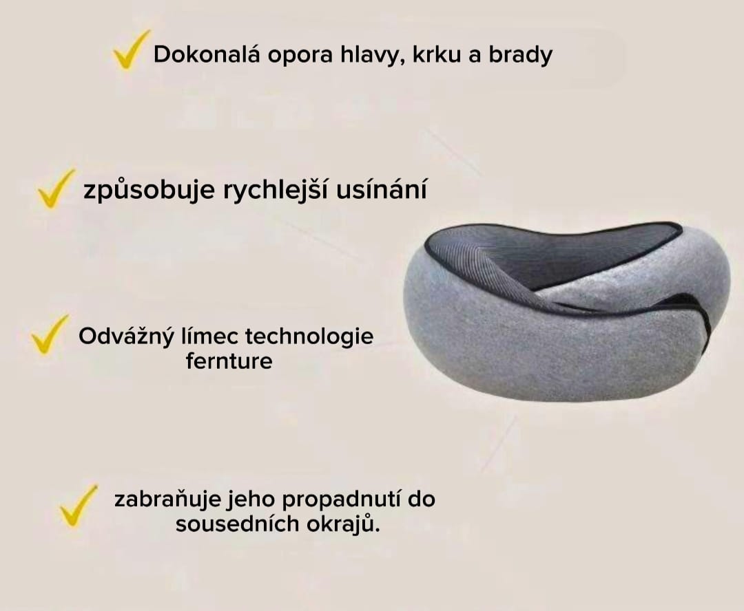 PillowBuddy™ -  Polštář na krk na cesty