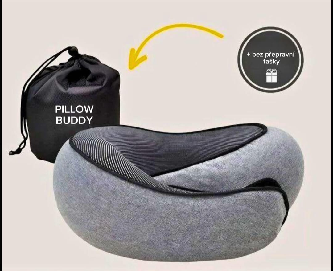 PillowBuddy™ -  Polštář na krk na cesty