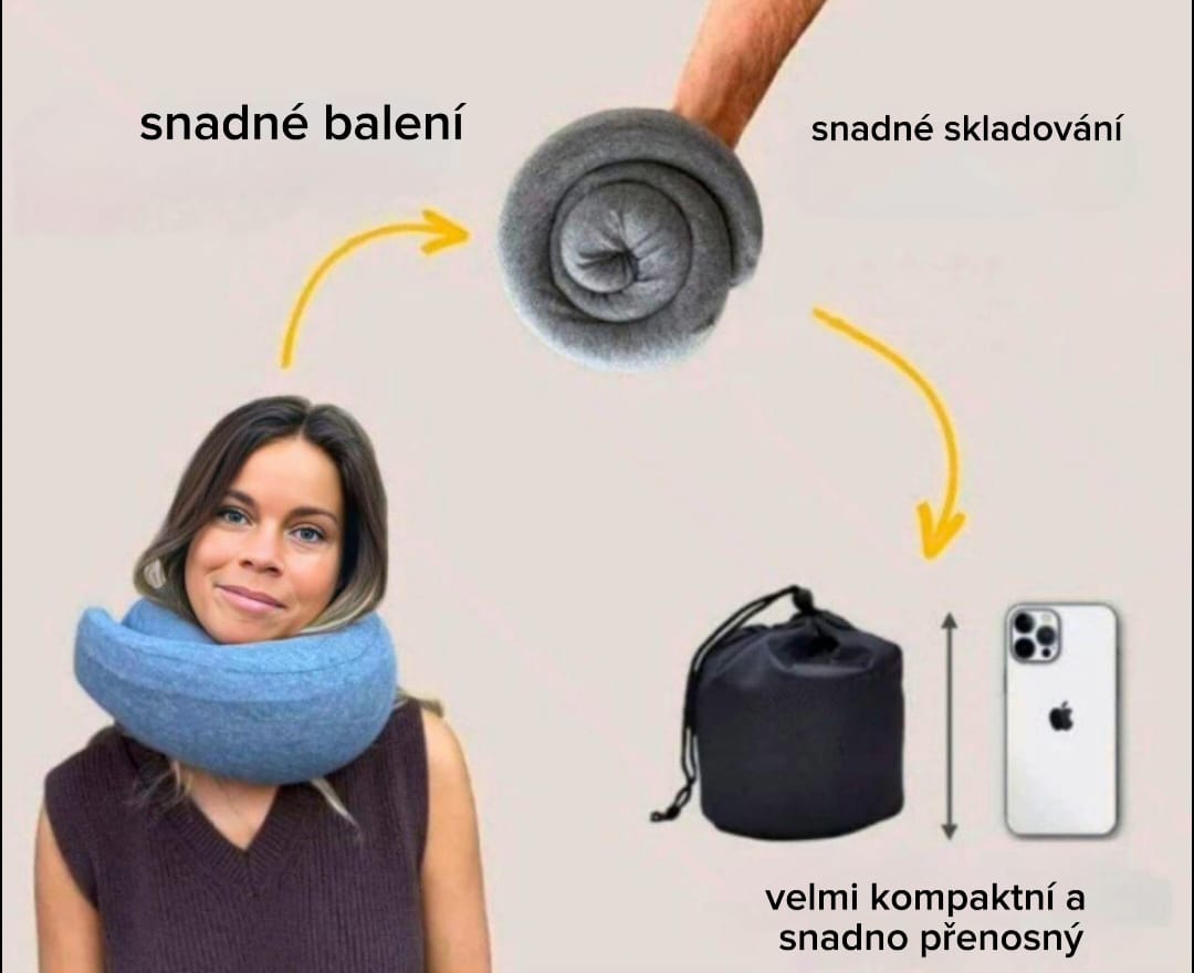 PillowBuddy™ -  Polštář na krk na cesty